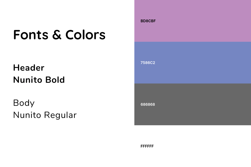 Softlove_Fonts&Colors
